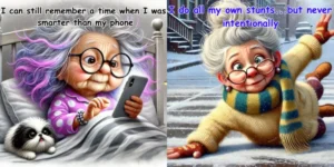 15+ Most Loved Illustrations of Older Women to Brighten Your Day